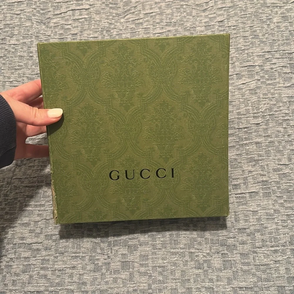 Gucci Black Leather Belt with Gold Double G Buckle